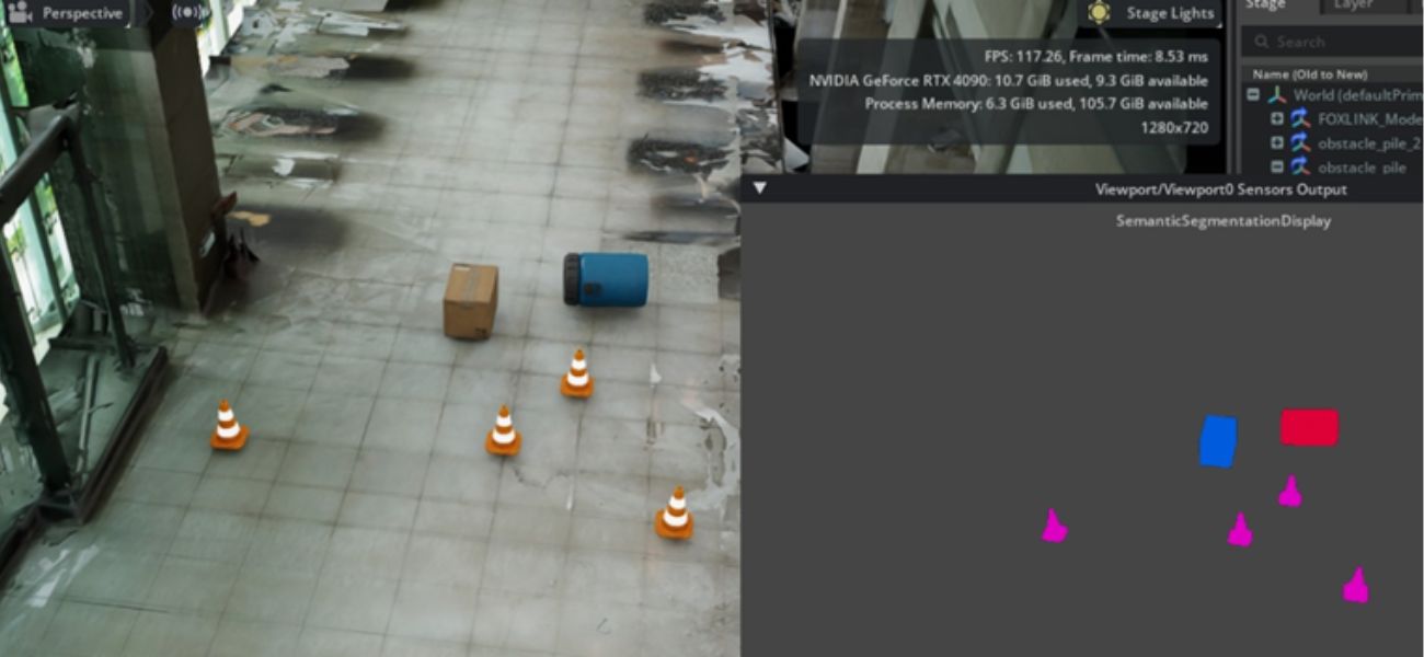 NVIDIA X-Mobility and Its Application in Quadruped Robots